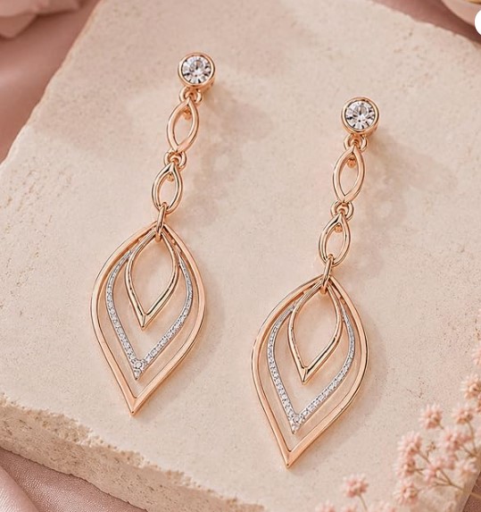Austrian Crystal Stone Dangle & Drop Earrings